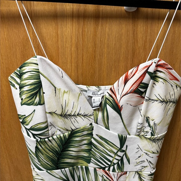 Bloomingdale’s Tropical Print Slit Dress - Picture 2 of 6